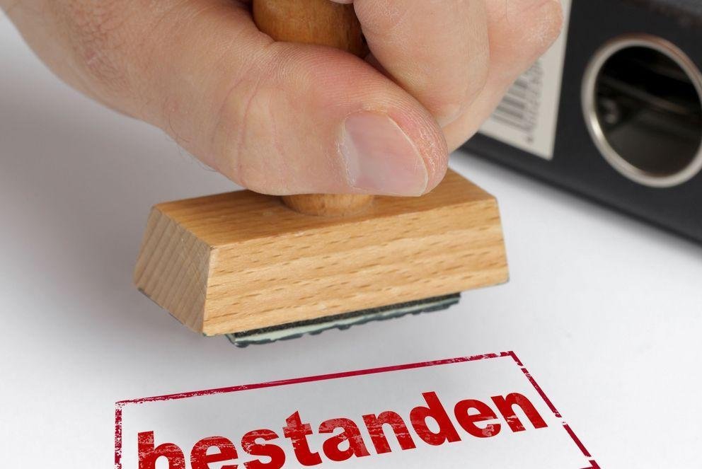 Prüfung bestanden