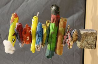 Colourful Driftwood
