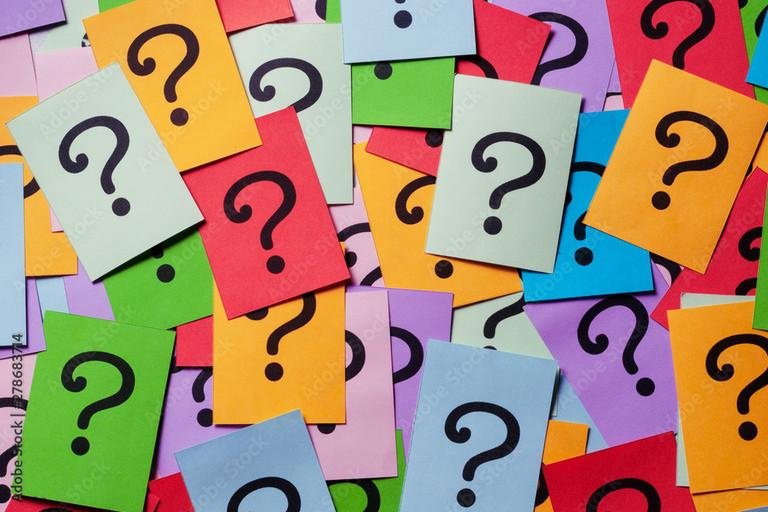 Dekoratives Bild der Kachel 'FAQ - Hufig gestellte Fragen'